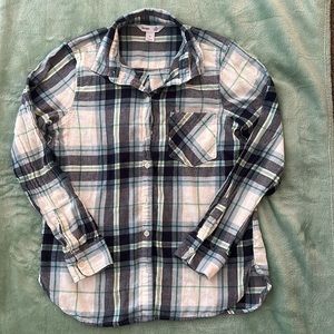 Old Navy, The Classic Shirt, button up flannel